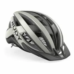 Casco Rudy Project Venger Cross Grigio Chiaro Nero Opaco