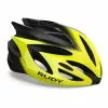 Casco Rudy Project Rush Giallo Nero -Vendite Gilet Ciclismo ru hl57016