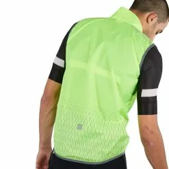 Gilet A Vento Sportful Reflex Giallo Verde Fluo Grigio -Vendite Gilet Ciclismo sf 1121019 091 005
