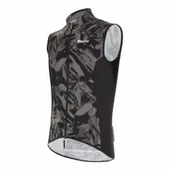 Gilet Santini Nebula Gravel Grigio Nero Mimetica -Vendite Gilet Ciclismo st 0m54275nebulgrav gr 002