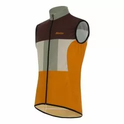Gilet Santini Terranova Verde Arancione -Vendite Gilet Ciclismo st 0m54275tnova vm 002