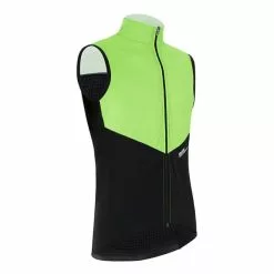Gilet Santini Redux Vigor Verde Nero - Taglio Slim -Vendite Gilet Ciclismo st 1s54575reduxvigo vf 004