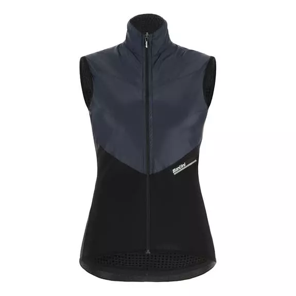 Gilet Santini Redux Stamina Nero Grigio Donna - Taglio Slim 3 Gilet Santini Redux Stamina Nero Grigio Donna - Taglio Slim