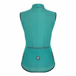 Gilet A Vento Santini Nebula Puro Azzurro Donna - Classic Fit -Vendite Gilet Ciclismo st 2w542l75nebulpuro ac 003