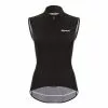 Gilet A Vento Santini Nebula Puro Nero Donna - Classic Fit