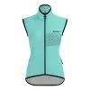 Gilet Impermeabile Santini Guard Nimbus Azzurro Nero Donna- Sleek Fit -Vendite Gilet Ciclismo st 2w55275guardnimb ac 001