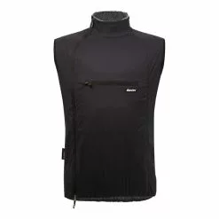 Gilet A Vento Santini Alpha Pack Negro - Slim Fit