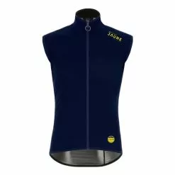 Gilet A Vento Santini Le Maillot Jaune Allez Blu Marino