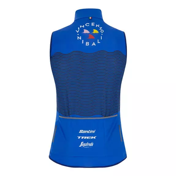 Gilet Santini Vincenzo Nibali Squalo Blu 5 Gilet Santini Vincenzo Nibali Squalo Blu - immagine 3