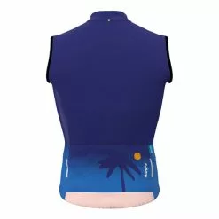 Gilet Santini Paris-Nice Blu -Vendite Gilet Ciclismo st re5457522pnonda 003