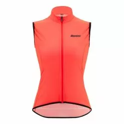 Gilet A Vento Santini Nebula Rosa Granatina Donna - Classic Fit