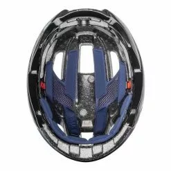 Casco Uvex Rise CC Blu Scuro Nero -Vendite Gilet Ciclismo uv s4100900615 c 005