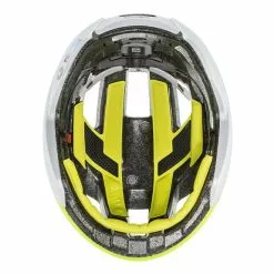 Casco Uvex Rise CC Tocsen Giallo Fluo Argento -Vendite Gilet Ciclismo uv s4100910115 c 004