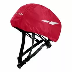 Copricasco Vaude Helmet Raincover Rosso Junior