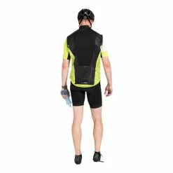 Gilet Vaude Air Pro Verde Lucido Nero -Vendite Gilet Ciclismo vu 42243 971 004