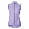 Gilet A Vento Vaude Matera Air Lilla Chiaro Donna -Vendite Gilet Ciclismo vu 43123 157 001
