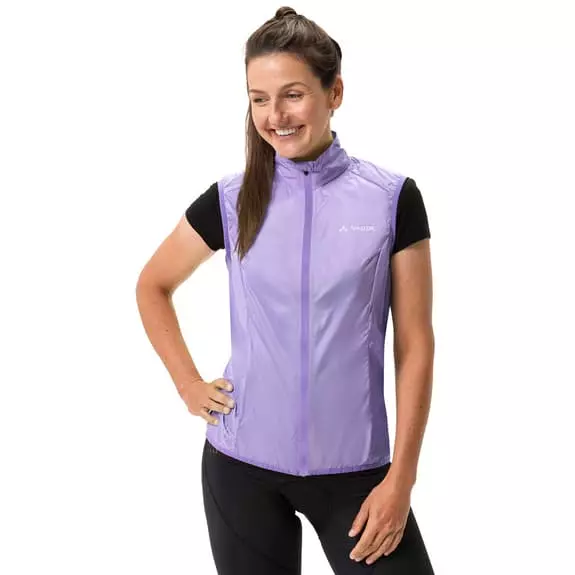 Gilet A Vento Vaude Matera Air Lilla Chiaro Donna 5 Gilet A Vento Vaude Matera Air Lilla Chiaro Donna - immagine 3