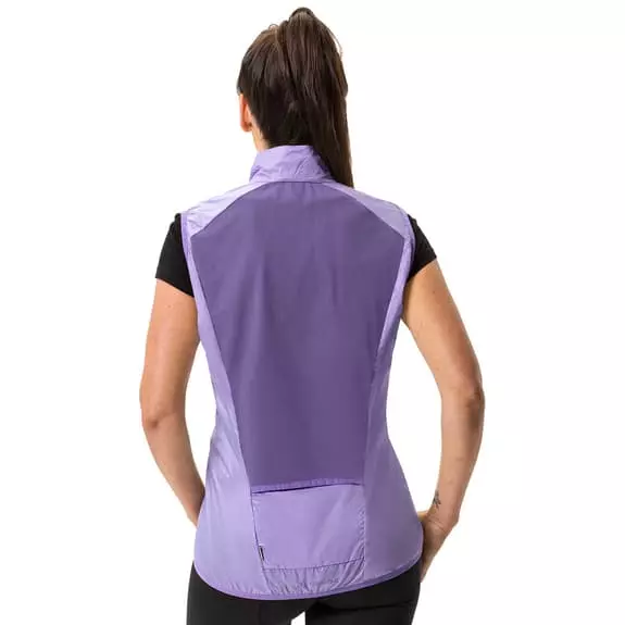 Gilet A Vento Vaude Matera Air Lilla Chiaro Donna 6 Gilet A Vento Vaude Matera Air Lilla Chiaro Donna - immagine 4