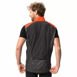 Gilet A Vento Vaude Matera Air Rosso Brillante Nero -Vendite Gilet Ciclismo vu 43136 281 004