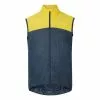 Gilet A Vento Vaude Matera Air Giallo Blu Marino -Vendite Gilet Ciclismo vu 43136 362 001