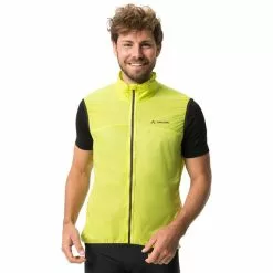 Gilet A Vento Vaude Matera Air Verde Brillante -Vendite Gilet Ciclismo vu 43136 971 003