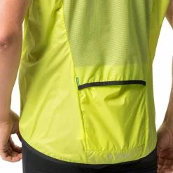 Gilet A Vento Vaude Matera Air Verde Brillante -Vendite Gilet Ciclismo vu 43136 971 006