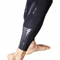 Calzamaglia Zone3 Compression Tight Nero Grigio Scuro -Vendite Gilet Ciclismo z3 co18mtig112 003